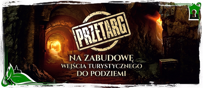 Przetarg na zabudowę wejścia do podziemi - ogłoszony!