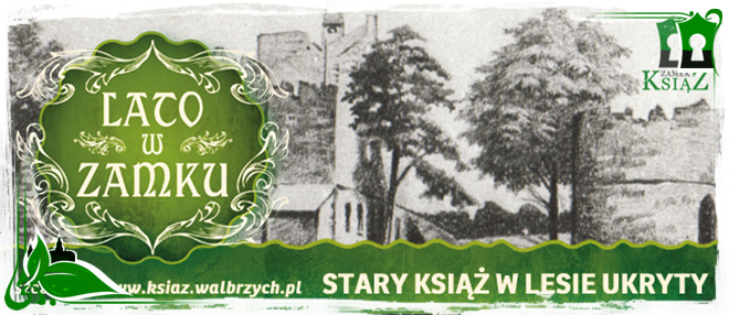 Stary Książ w lesie ukryty