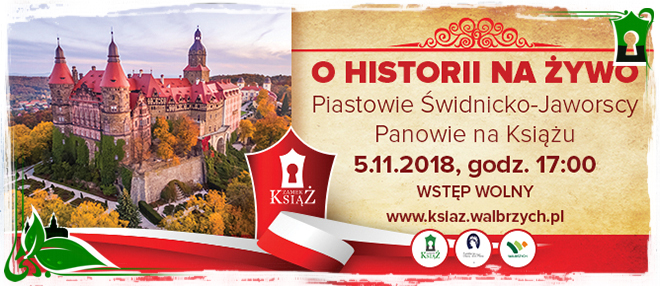 Piastowie Świdnicko-Jaworscy, Panowie na Książu - spotkanie O historii na żywo