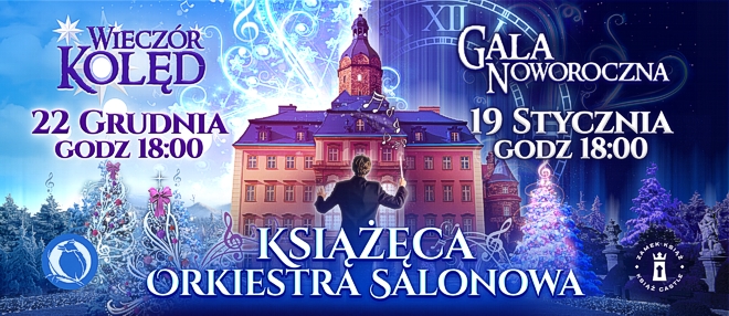 Książęca Orkiestra Salonowa - koncerty w grudniu i styczniu