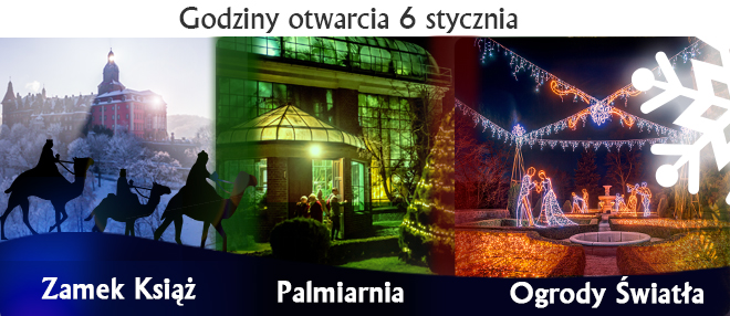 Godziny otwarcia 6 stycznia 