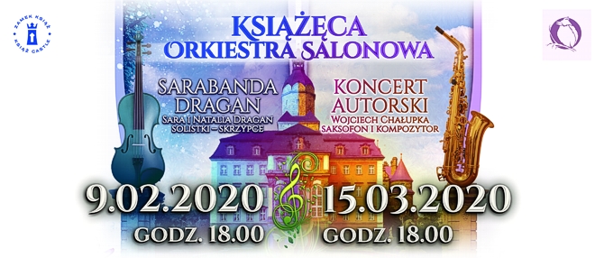 Wiosenne koncerty Książęcej Orkiestry Salonowej