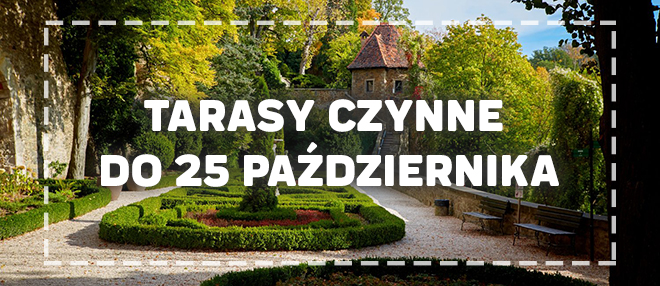 Tarasy czynne do 25 października