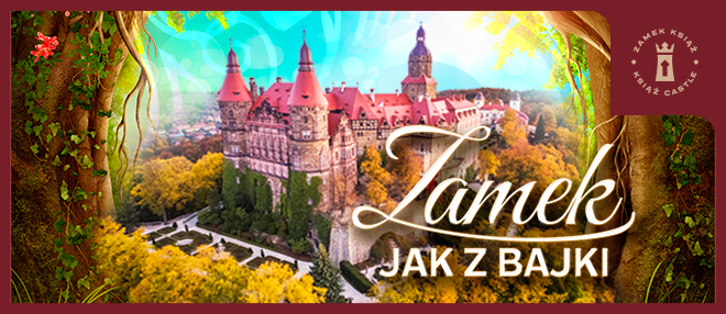 Zamek jak z bajki - jesiennie