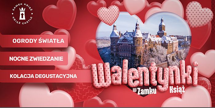 Walentynki w Zamku Książ