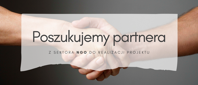 Poszukujemy partnera do projektu