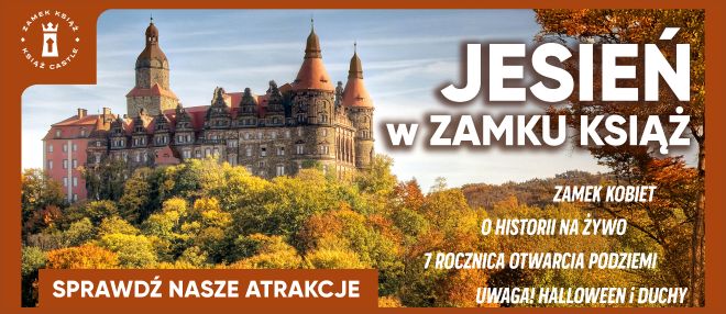 Jesień w Zamku Książ