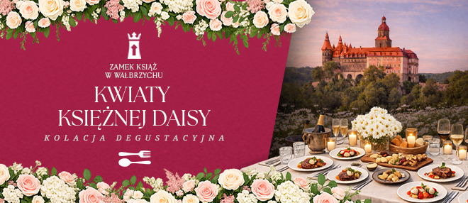 Kolacja Degustacyjna Kwiaty Księżnej Daisy